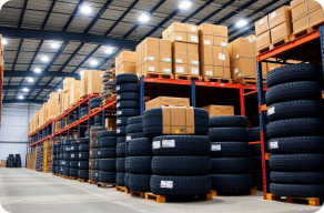 Tire production line